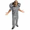 Big Bruizer Jail Bird Adult Costume 2 Big Bruizer Jail Bird Adult Costume -Classic Horror Store RU 889091