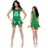 Go Green Girl Adult Costume -Classic Horror Store SOH 7649