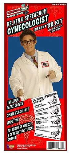 Dr. Ken U. Spreadhum Costume Set 3 Dr. Ken U. Spreadhum Costume Set