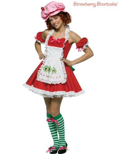Strawberry Shortcake Teen Costume 3 Strawberry Shortcake Teen Costume