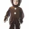 Childrens Gingerbread Man Costume -Classic Horror Store gingerbread costume