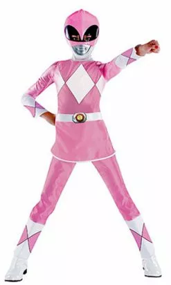 Girl Pink Power Ranger Costume