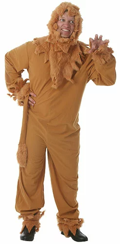 Plus Size Cowardly Lion Mens Costume 3 Plus Size Cowardly Lion Mens Costume