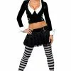 Sexy Wednesday Addams Costume 1 Sexy Wednesday Addams Costume -Classic Horror Store sexy wednesday addams costu