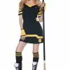 Sexy Hockey Player Costume 1 Sexy Hockey Player Costume -Classic Horror Store slap shot hockey costume