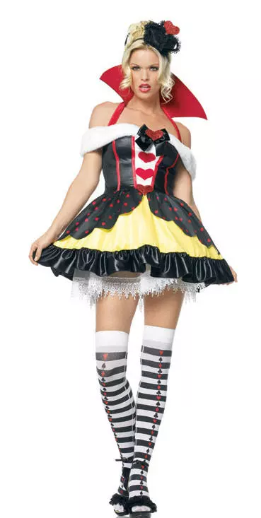 Sexy Queen Of Hearts Adult Costume 3 Sexy Queen Of Hearts Adult Costume
