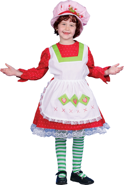 Country Strawberry Girl Child Costume 3 Country Strawberry Girl Child Costume