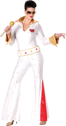 Elvis Female Adult Costume 3 Elvis Female Adult Costume