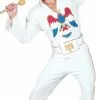 Elvis White Jumpsuit Adult Costume -Classic Horror Store xr40071